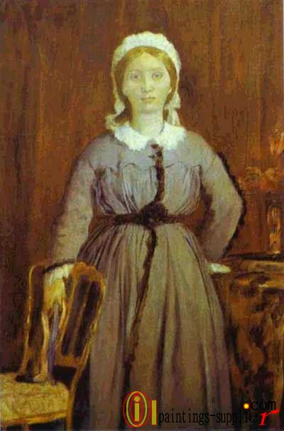 Portrait of Thérèse de Gas, The Artist's Sister, 1863.