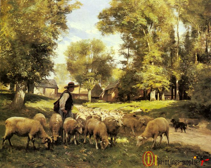 A Shepherd and his Flock.