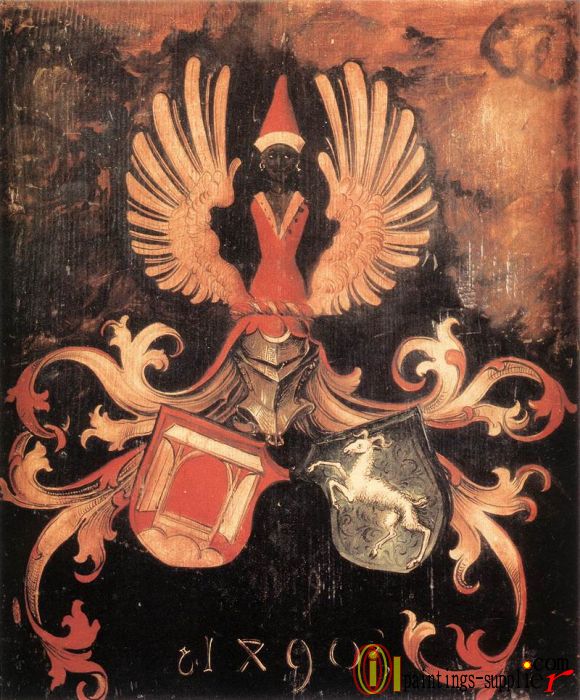 Alliance Coat of Arms of the Dürer and Holper Families,1490