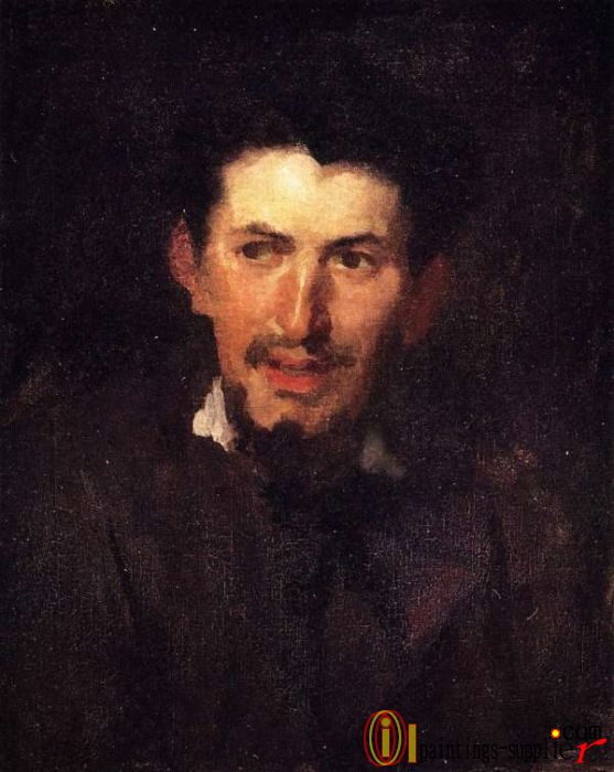 Portrait of a Fellow Artist,1870