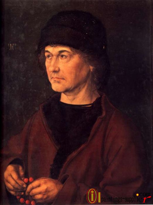 Portrait of Albrecht Dürer the Elder,1490.