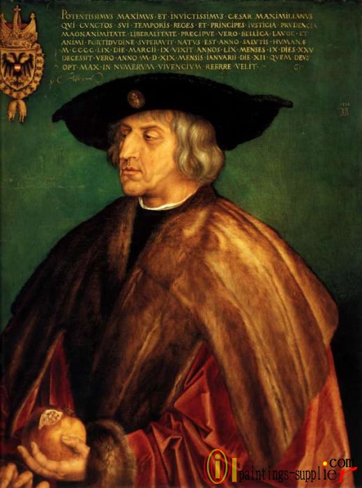 Portrait of Emperor Maximillian,1519