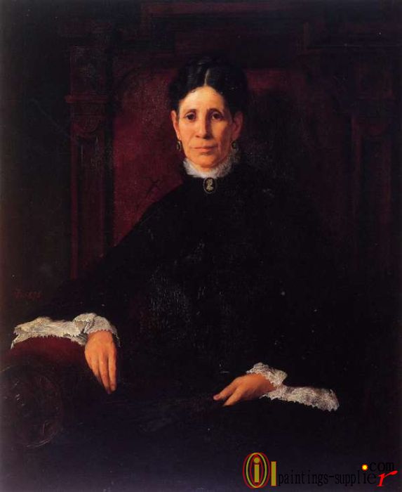 Portrait of Frances Schillinger Hinkle ,1875