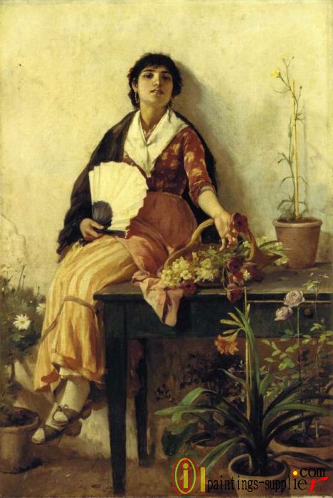 The Florentine Girl,1887.