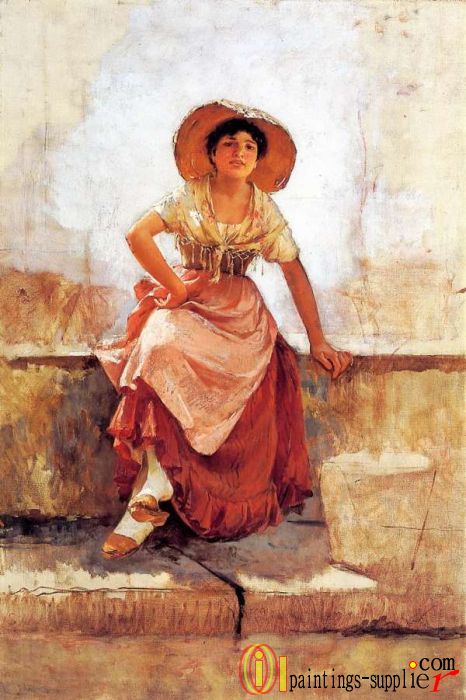 Florentine Flower Girl,1886