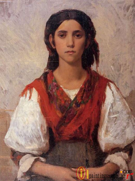 Florentine Flower Girl,1887