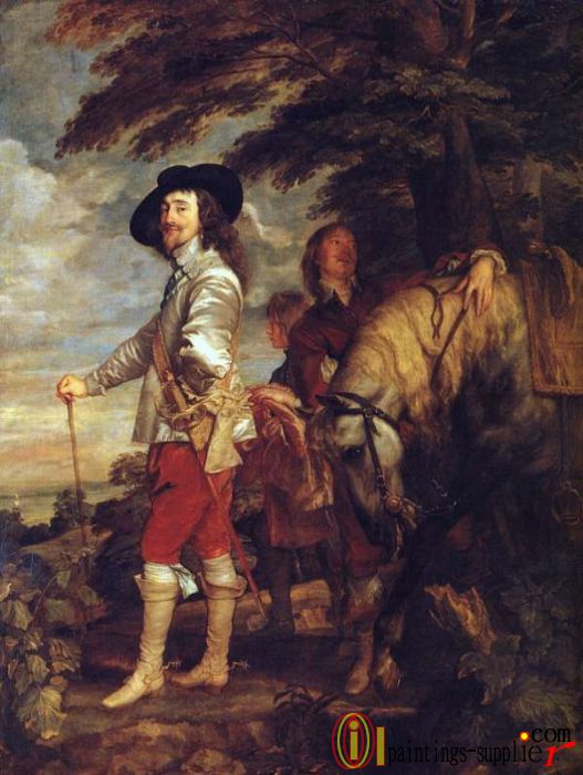 King of England at the Hunt,1635.