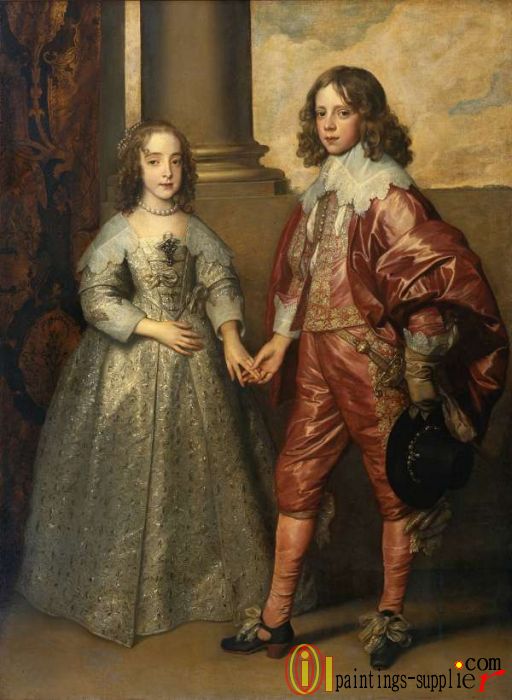 William II, Prince of Orange and Princess Henrietta Mary Stuart, daughter of Charles I of England.