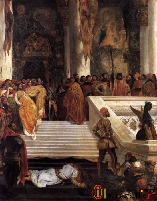 The Execution of Doge Marino Faliero,1825-1826