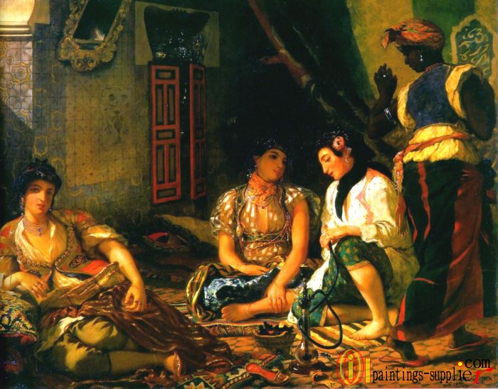 Women of Algiers in their Apartment,1834.