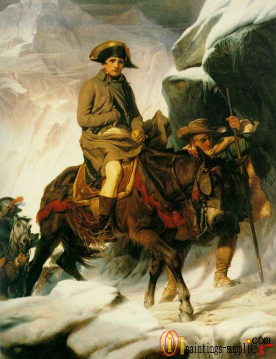 Napoleon Crossing the Alps,1850