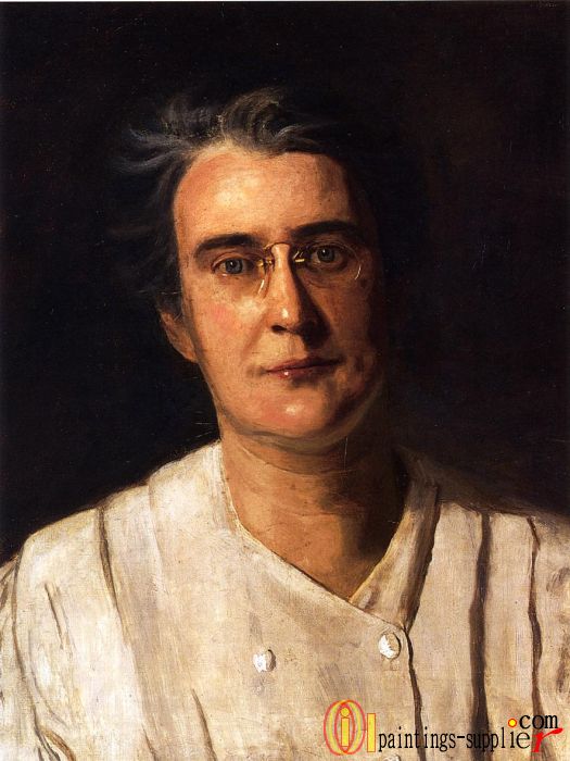 Portrait of Lucy Langdon Williams Wilson.