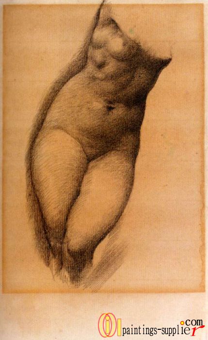 Study For The Figure Of Phyllis In 'The Tree Of Forgiveness'