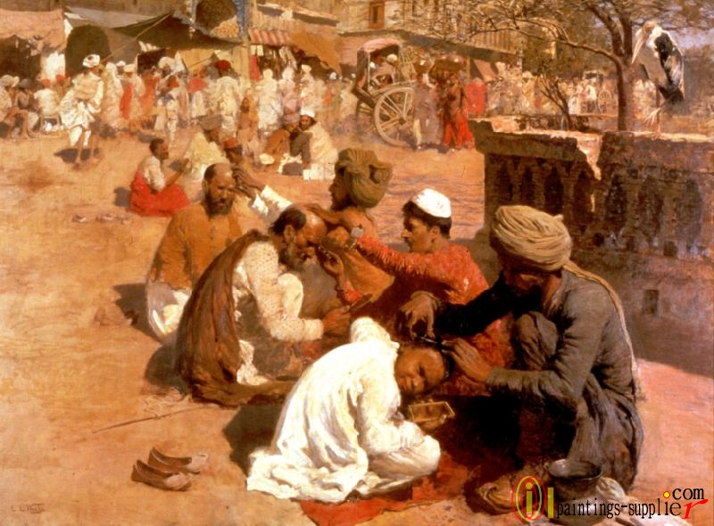 Indian Barbers Saharanpore