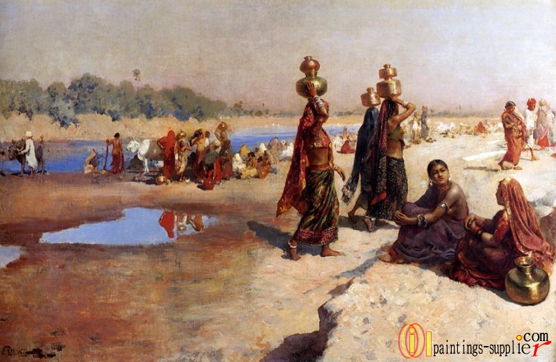 Water Carriers Of The Ganges