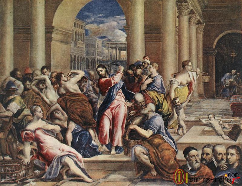 Christ Driving the Traders from the Temple 1