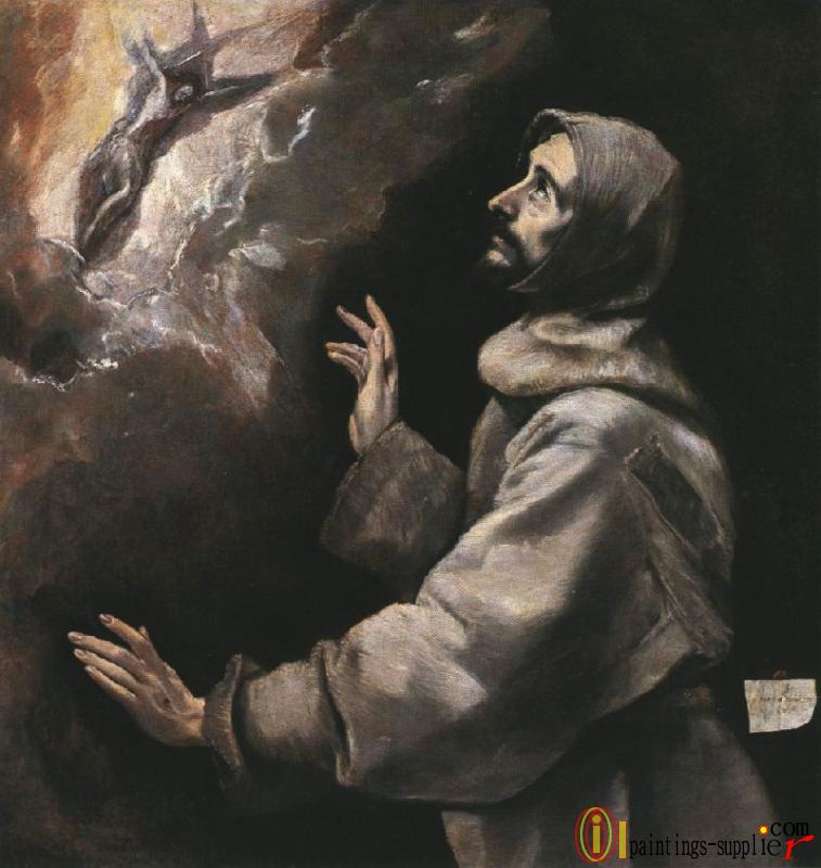 St Francis Receiving the Stigmata.