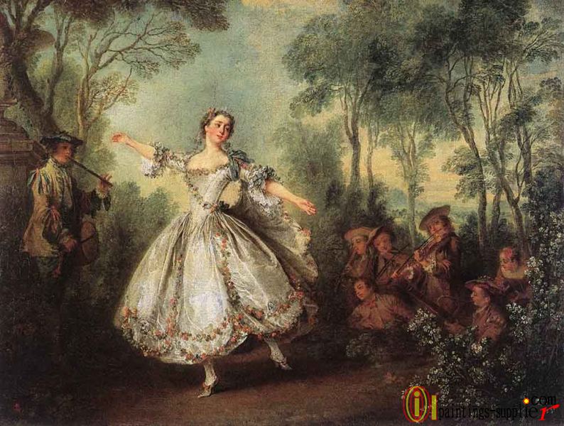 Mademoiselle De Camargo Dancing