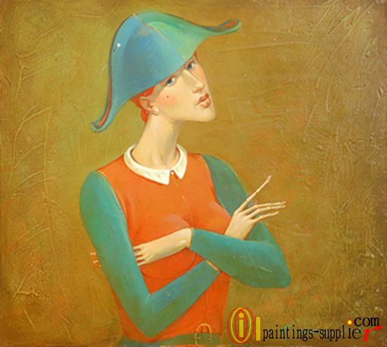 girl in hat