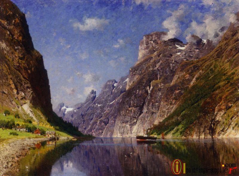 View of a Fjord.