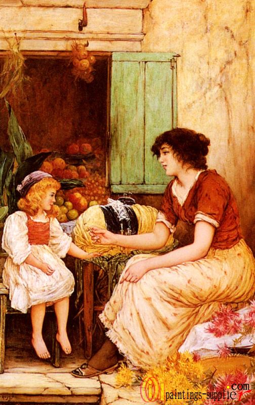 A Young Lacemaker