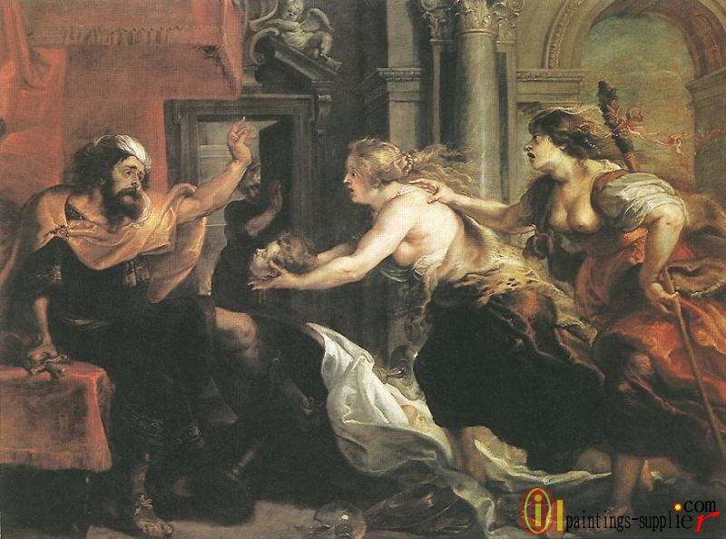 Tereus Confronted with the Head of his Son Itylus.