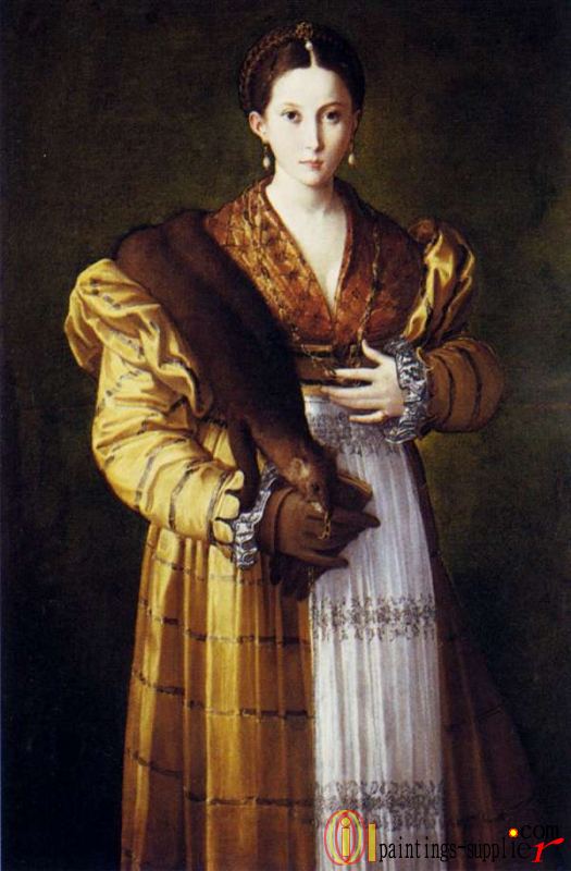 Portrait Of A Young Woman Known As Anthea.