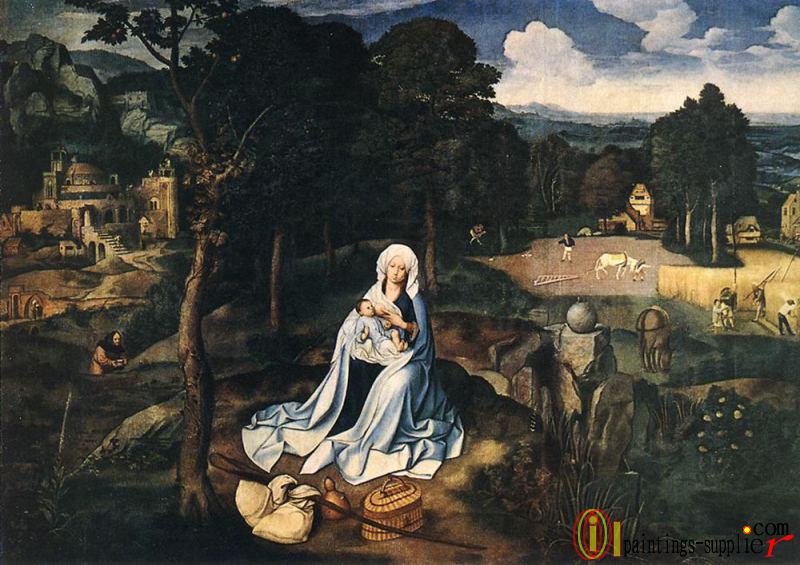 Rest during the Flight to Egypt