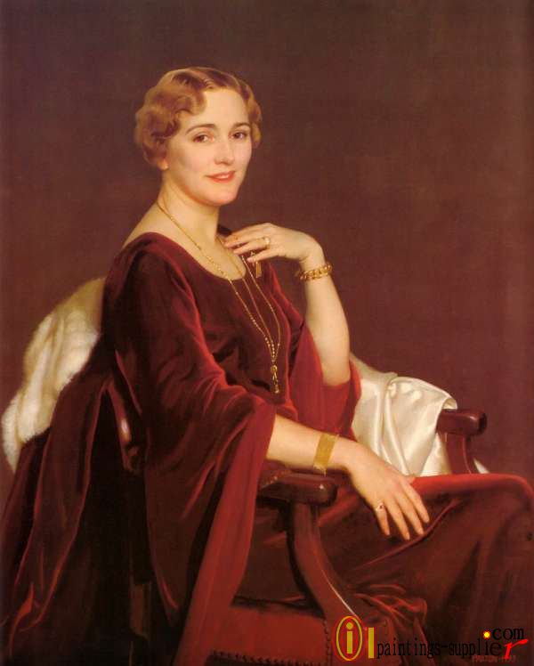 Portrait of Mrs. Charles Frederic Toppan ,1935