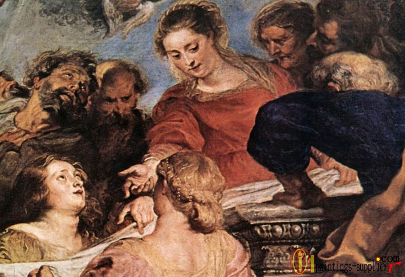 Assumption of the Virgin 1626 detail2