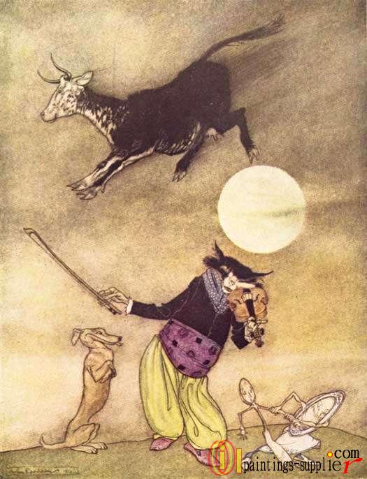 Mother Goose- The Cow Jumped Over the Moon.
