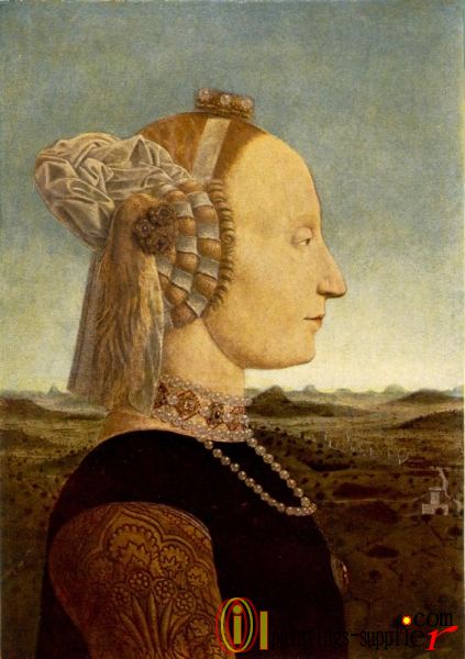 Portrait Of Battista Sforza.