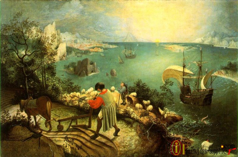 Landscape with the Fall of Icarus,1558