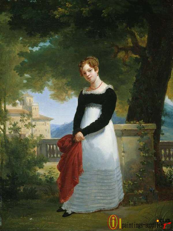 Portrait of Adélaïde-Sophie Cléret,1817