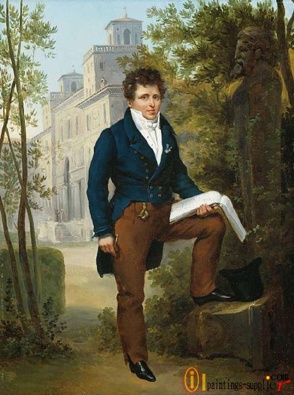 Portrait of Nicholas-Pierre Tiolier,1817.