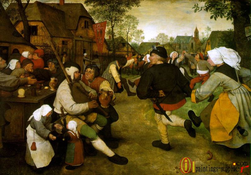 The Peasant Dance,1568.