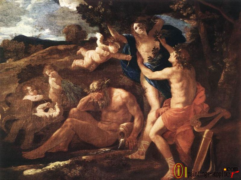 Apollo and Daphne,1625