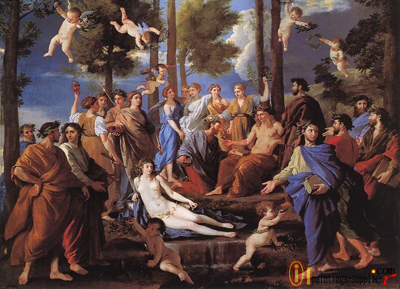 Apollo and the Muses.