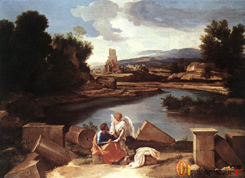Landscape with St Matthew and the Angel,1645