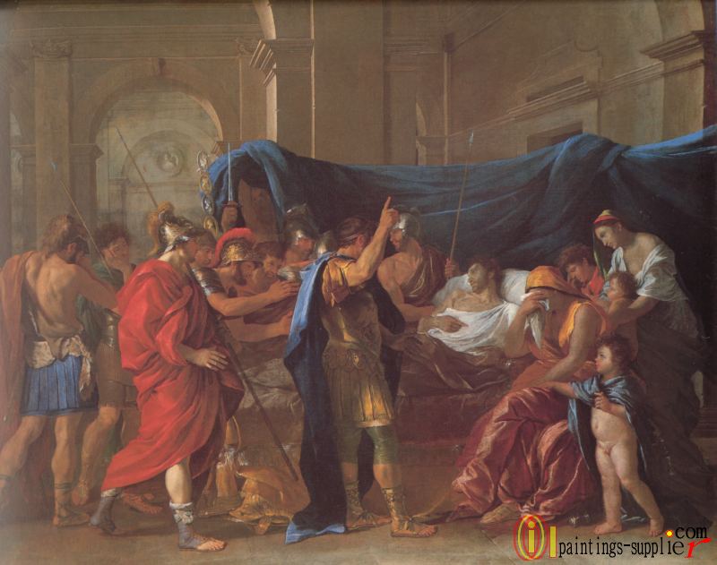 The Death of Germanicus - detail
