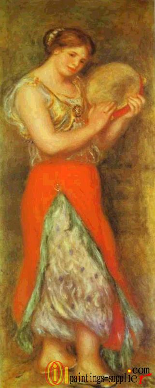 Dancer with Tambourne (Gabrielle Renard), 1909.
