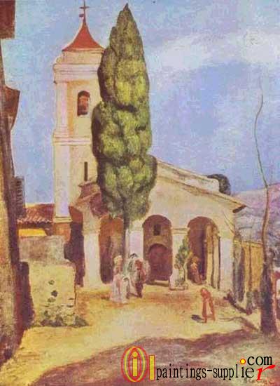 A Church at Cagnes, 1905