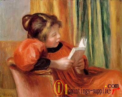 A Girl Reading, 1890.