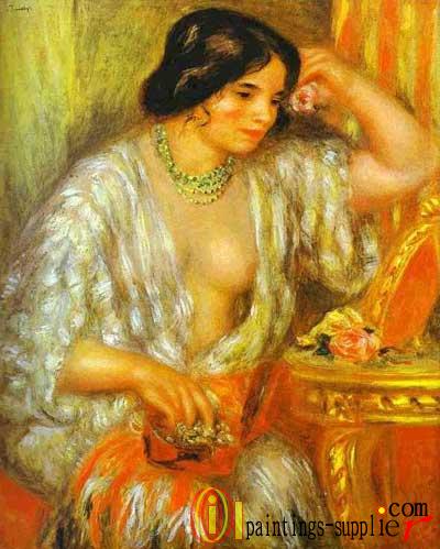 Gabrielle with Jewel Box, 1910
