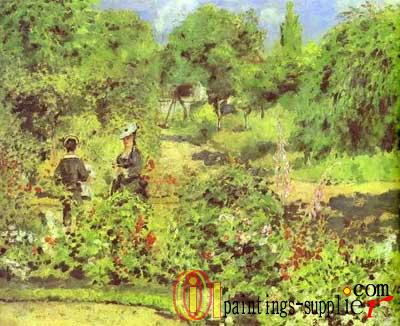 Garden at Fontenay, 1874