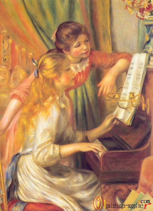 Girls at the Piano, 1892.