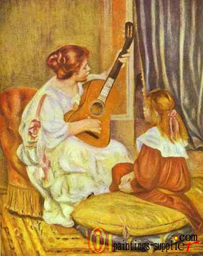 Guitar Lesson, 1897.
