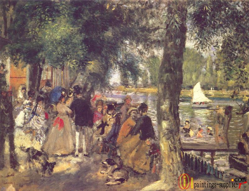 La Grenouillère, 1869.