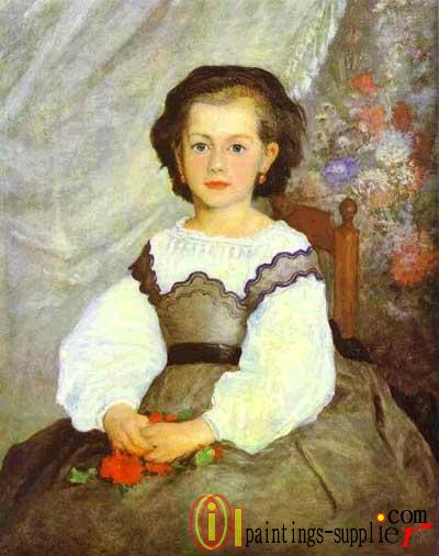 Little Miss Romaine Lacaux, 1864