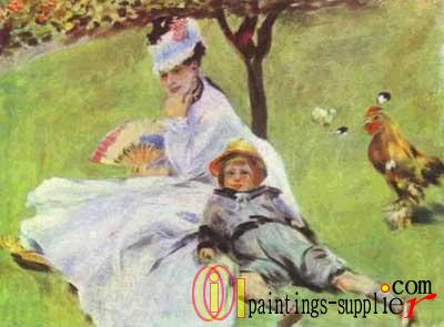 Madame Monet with Her Son, 1874